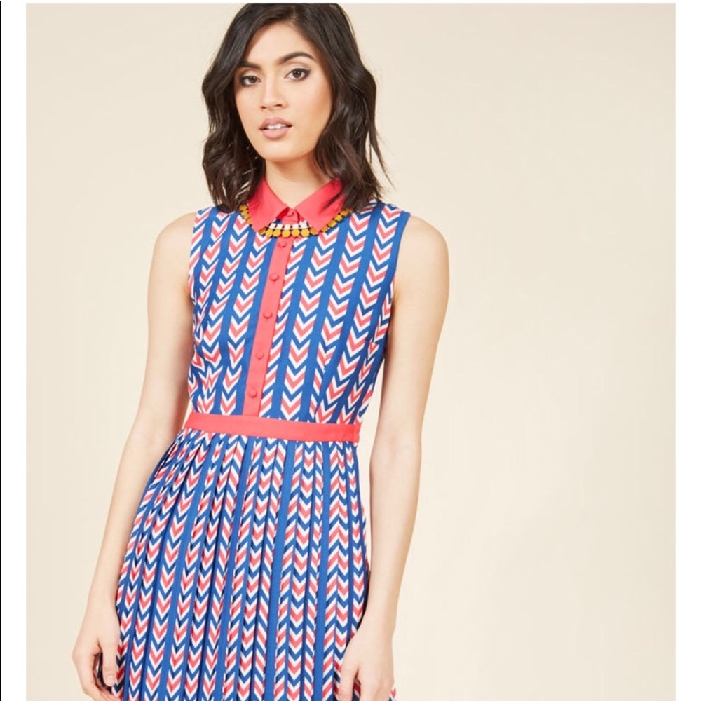 Just My Typist Sleeveless Dress by ModCloth